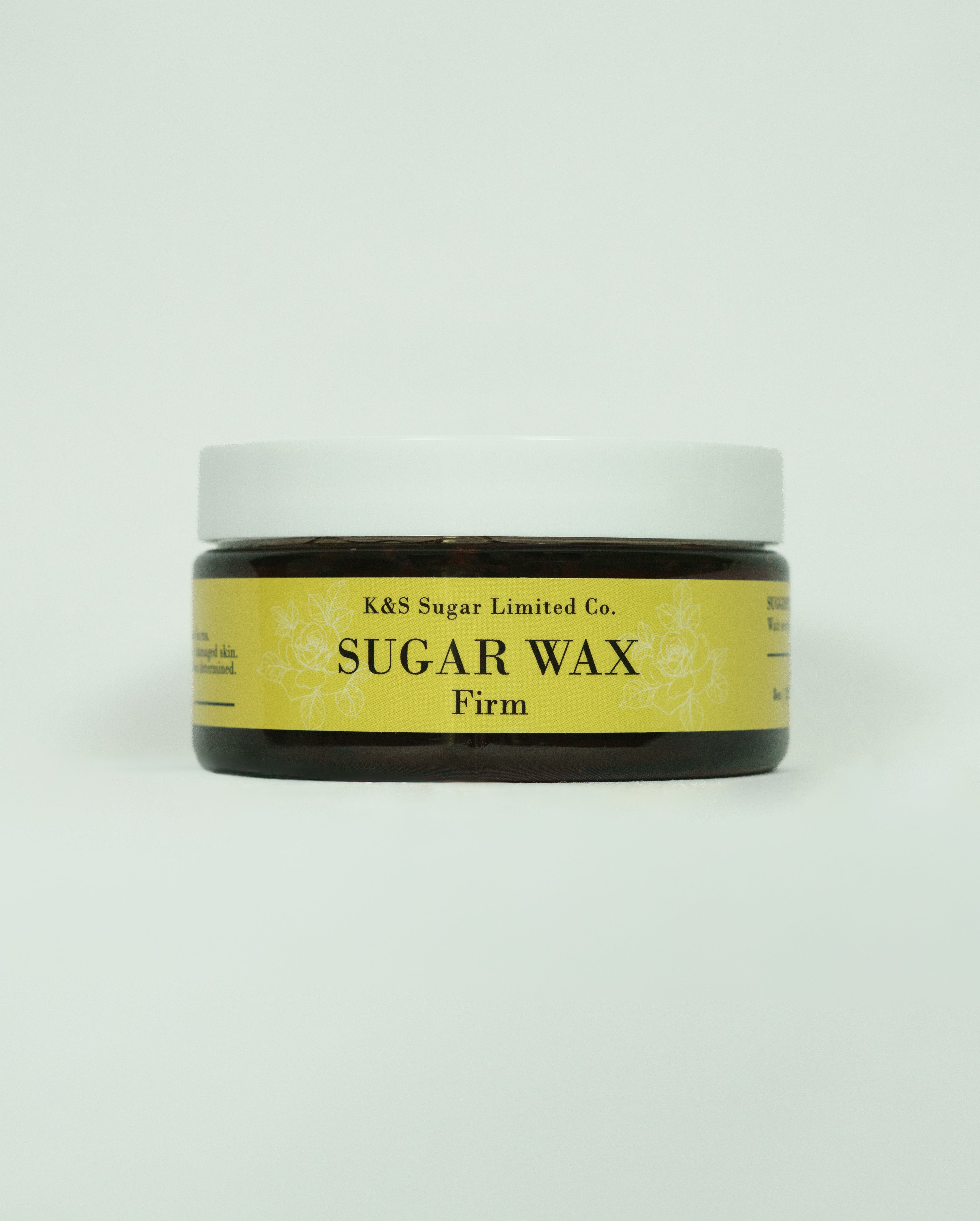Firm sugar wax